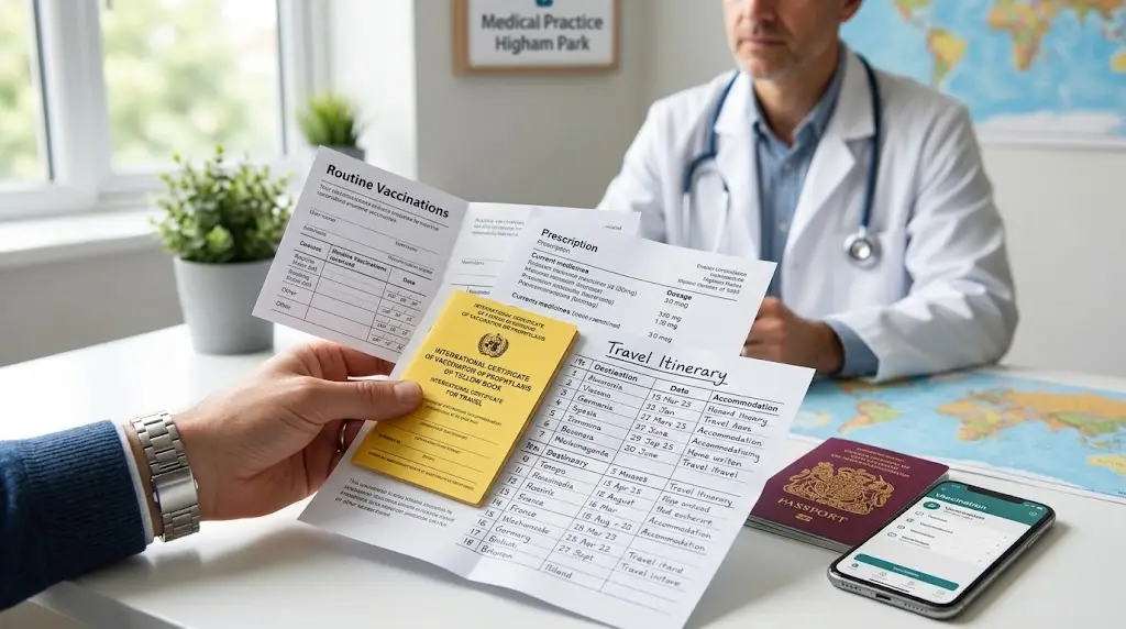 What Vaccination Records Should You Bring to a Travel Clinic Appointment in Higham Park?